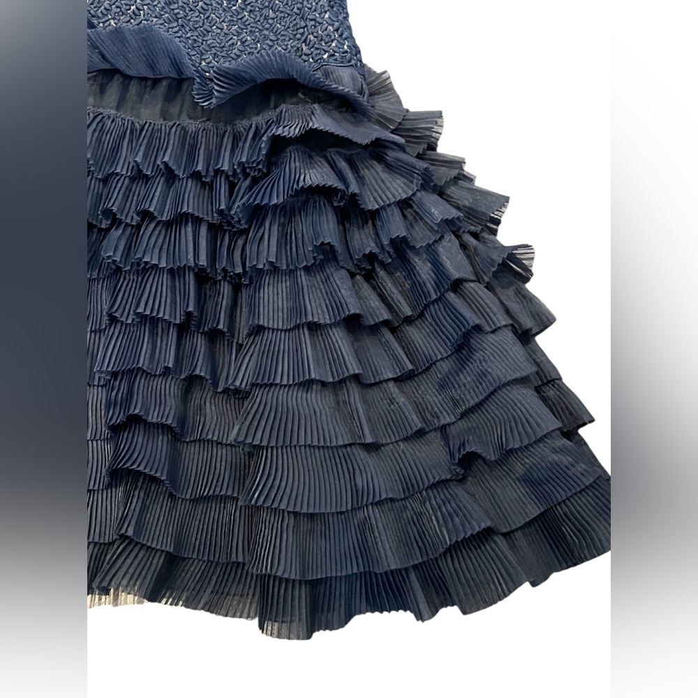 Red Valentino Garavani tiered tulle ruffled dress - Picture 7 of 10